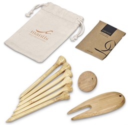 Okiyo Nikko Bamboo Golf Accessories Set