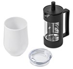 Serendipio Madison Coffee Set Solid White