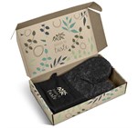 Serendipio Tanoreen Oven Glove Pair in Gift Box Black