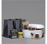 Yatta Elegant Escape Hamper Off White