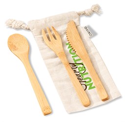 Okiyo Nakama Bamboo Cutlery Set