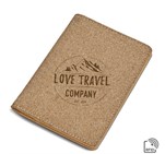 Okiyo Bouken Cork Passport Holder