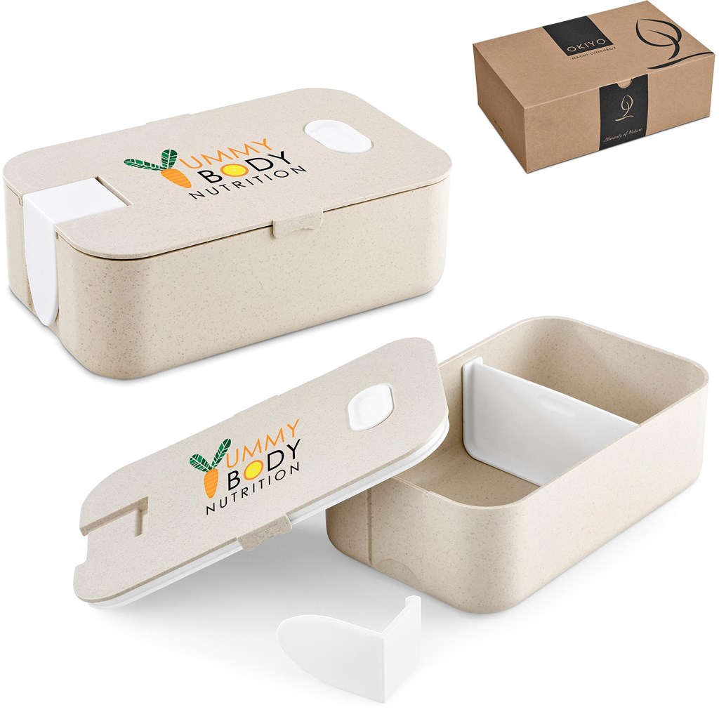 Okiyo Machi Wheat Straw Lunch Box