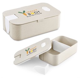 promo: Okiyo Machi Wheat Straw Lunch Box (Solid White)!