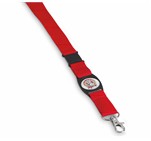 Altitude Bold Statement Dome Lanyard Red