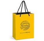 Altitude Omega Mini Paper Gift Bag Yellow