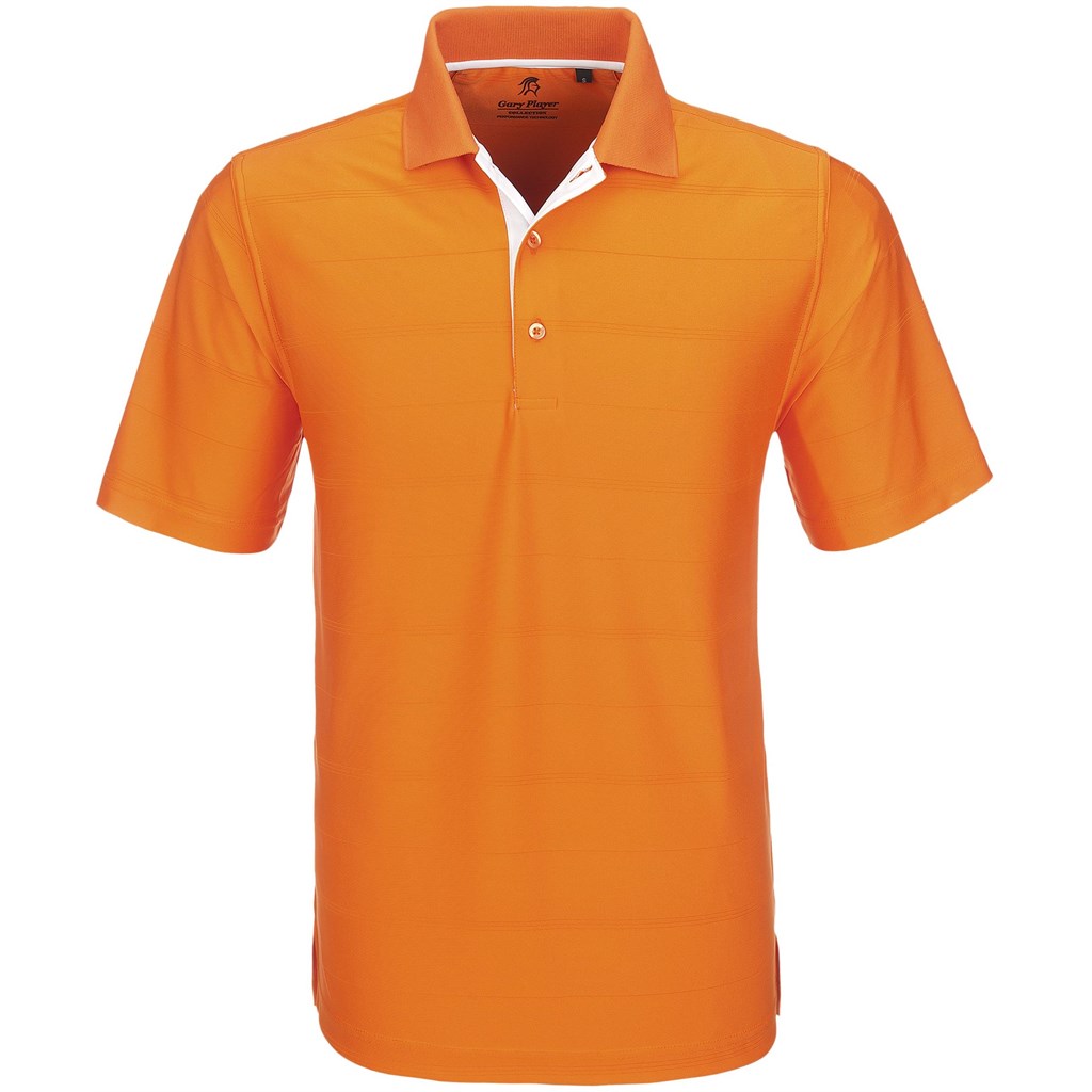 Mens Admiral Golf Shirt - Orange