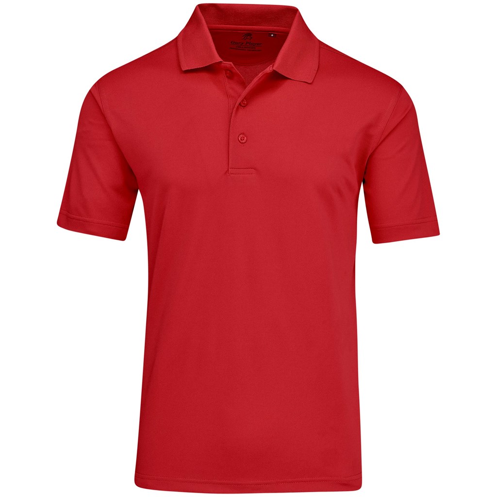 Mens Wynn Golf Shirt – Red