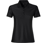 Ladies Oakland Hills Golf Shirt Black
