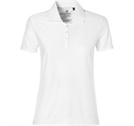 Ladies Oakland Hills Golf Shirt White