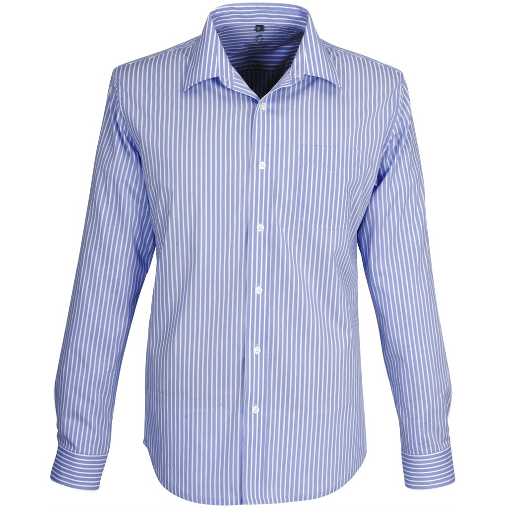 Mens Long Sleeve Glenarbor Shirt - Blue