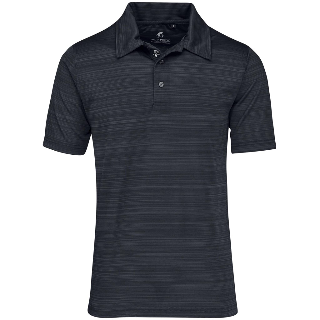 Mens Astoria Golf Shirt - Black