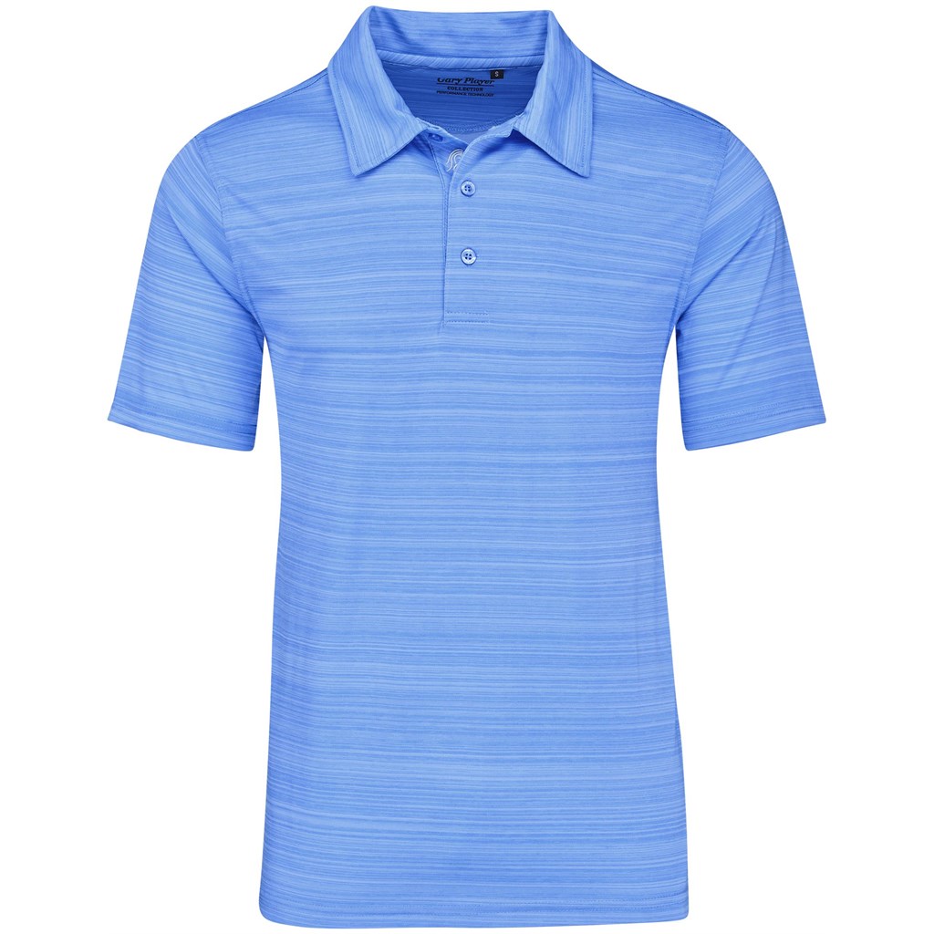 Mens Astoria Golf Shirt - Light Blue