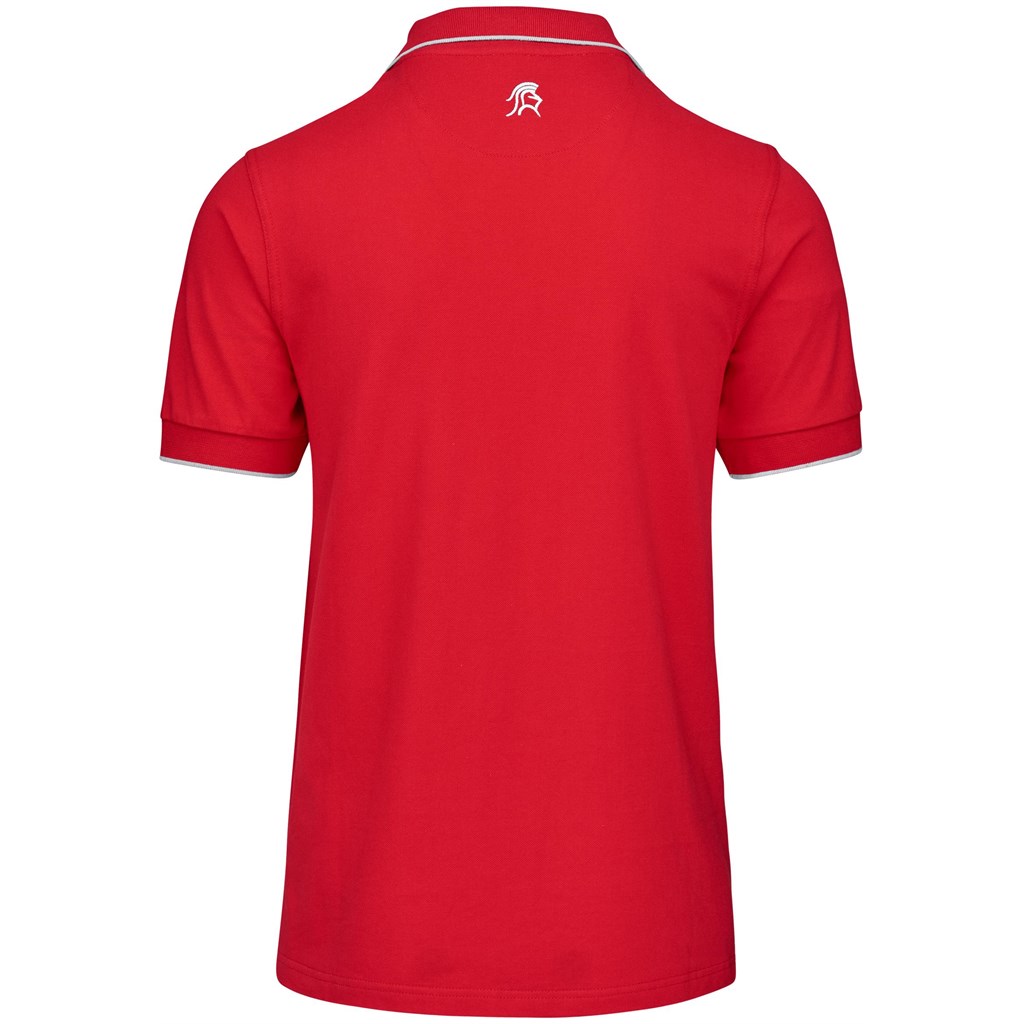 Mens Wentworth Golf Shirt - Red