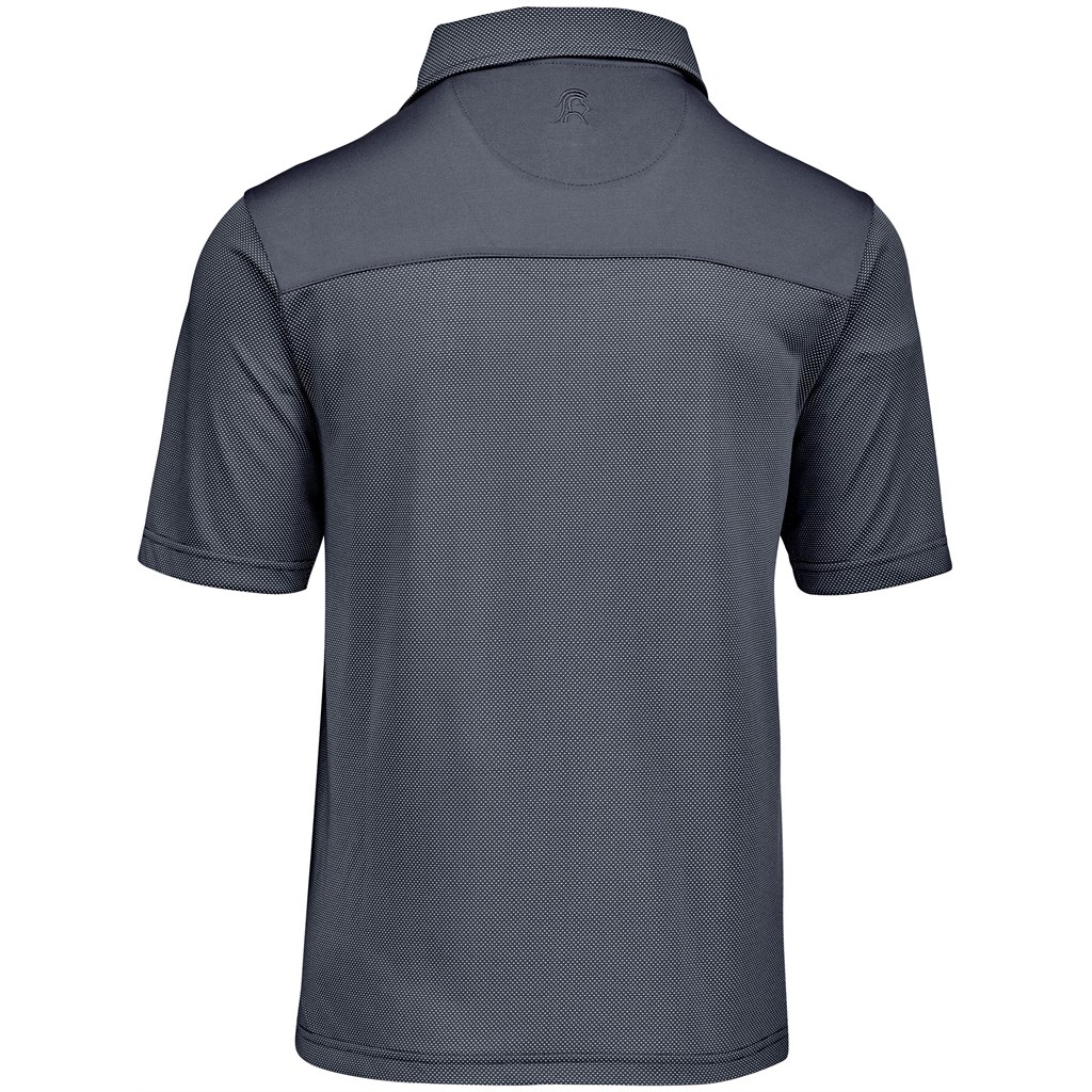 Mens Sterling Ridge Golf Shirt - Grey