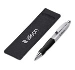 Altitude Turbo Tide Ball Pen in Felt Pouch Black