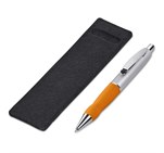 Altitude Turbo Tide Ball Pen in Felt Pouch Orange