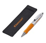 Altitude Turbo Tide Ball Pen in Felt Pouch Orange