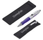 Altitude Turbo Tide Ball Pen in Felt Pouch Purple