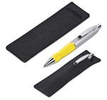 Altitude Turbo Tide Ball Pen in Felt Pouch Yellow