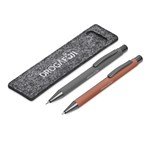 Altitude Lindsey Ball Pen & Pencil Set Burnt Orange