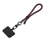 Altitude Silhouette Wrist Phone Strap Maroon