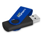 Altitude Axis Gyro Black Flash Drive - 8GB Blue