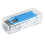 Altitude Axis Gyro Black Flash Drive - 8GB Cyan