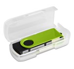 Altitude Axis Gyro Black Flash Drive - 8GB Lime