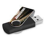 Altitude Axis Gyro Black Flash Drive - 8GB Solid White