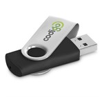 Altitude Axis Gyro Black Flash Drive - 8GB Silver