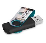 Altitude Axis Gyro Black Flash Drive - 8GB Turquoise