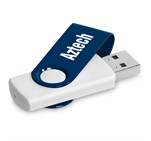 Altitude Axis Gyro White Flash Drive - 8GB Navy