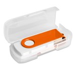 Altitude Axis Gyro White Flash Drive - 8GB Orange