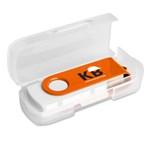 Altitude Axis Gyro White Flash Drive - 8GB Orange