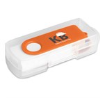 Altitude Axis Gyro White Flash Drive - 8GB Orange