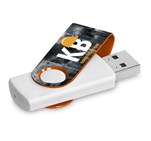 Altitude Axis Gyro White Flash Drive - 8GB Orange