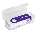 Altitude Axis Gyro White Flash Drive - 8GB Purple