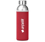 Kooshty Tosla Recycled Aluminium Water Bottle - 650ml Red