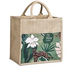 Okiyo Nuri Sublimated Pocket Jute Tote