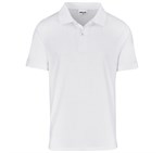 Mens Recycled Promo Golf Shirt White