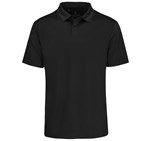 Mens Alex Varga Questana Seamless Golf Shirt Black