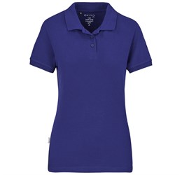 promo: Ladies Okiyo Recycled Golf Shirt (Royal Blue)!