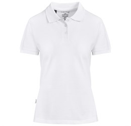 promo: Ladies Okiyo Recycled Golf Shirt (White)!
