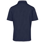 Mens Motif Golf Shirt Navy