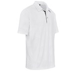 Mens Motif Golf Shirt White