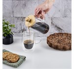 Okiyo Osu Glass & Bamboo Coffee Plunger - 350ml HL-OK-117-B_HL-OK-117-B-STYLED-11-NO-LOGO