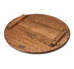 Okiyo Homegrown Large Round Hardwood Food Platter HL-OK-130-B_HL-OK-130-B-02-NO-LOGO