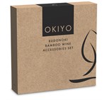 Okiyo Budonoki Bamboo Wine Accessories set HL-OK-137-B_HL-OK-137-B-BOX