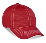 Augusta Fitted Cap - 6 Panel Red